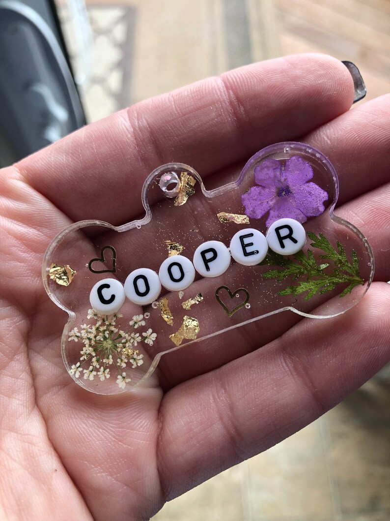 Resin Dog Tags/Keychain Etsy