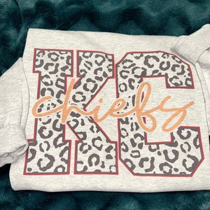 Cheetah Print KC Sweatshirt