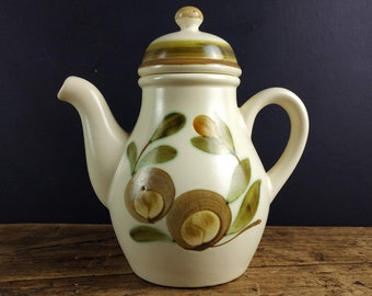 Vintage francese Gien Mombasa Modello ceramica vasetta in ceramica dal 1980, regalo per gli amanti del tè