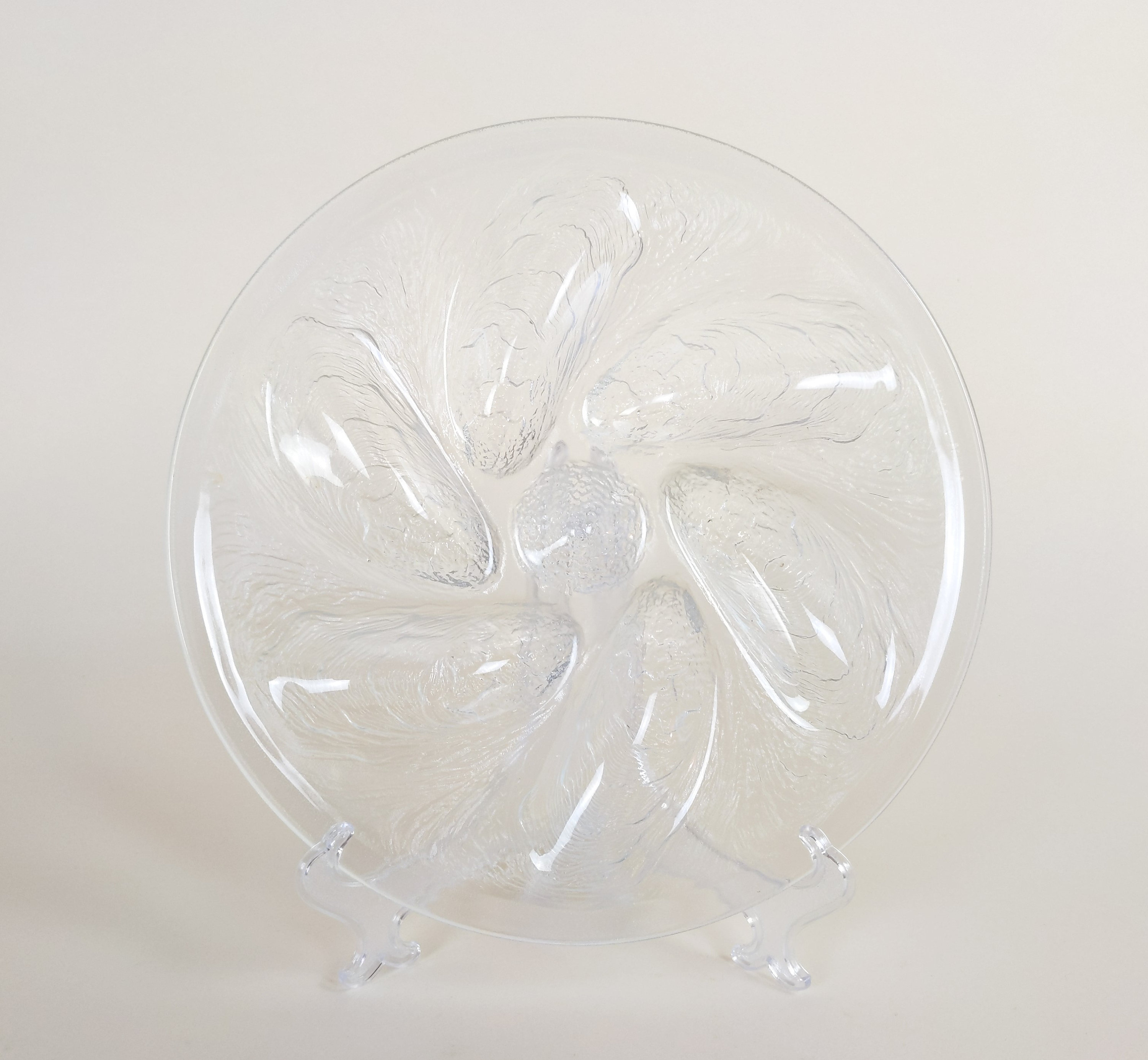 Set de 6 assiettes à dessert Arcoroc vintage Verre - Vendu