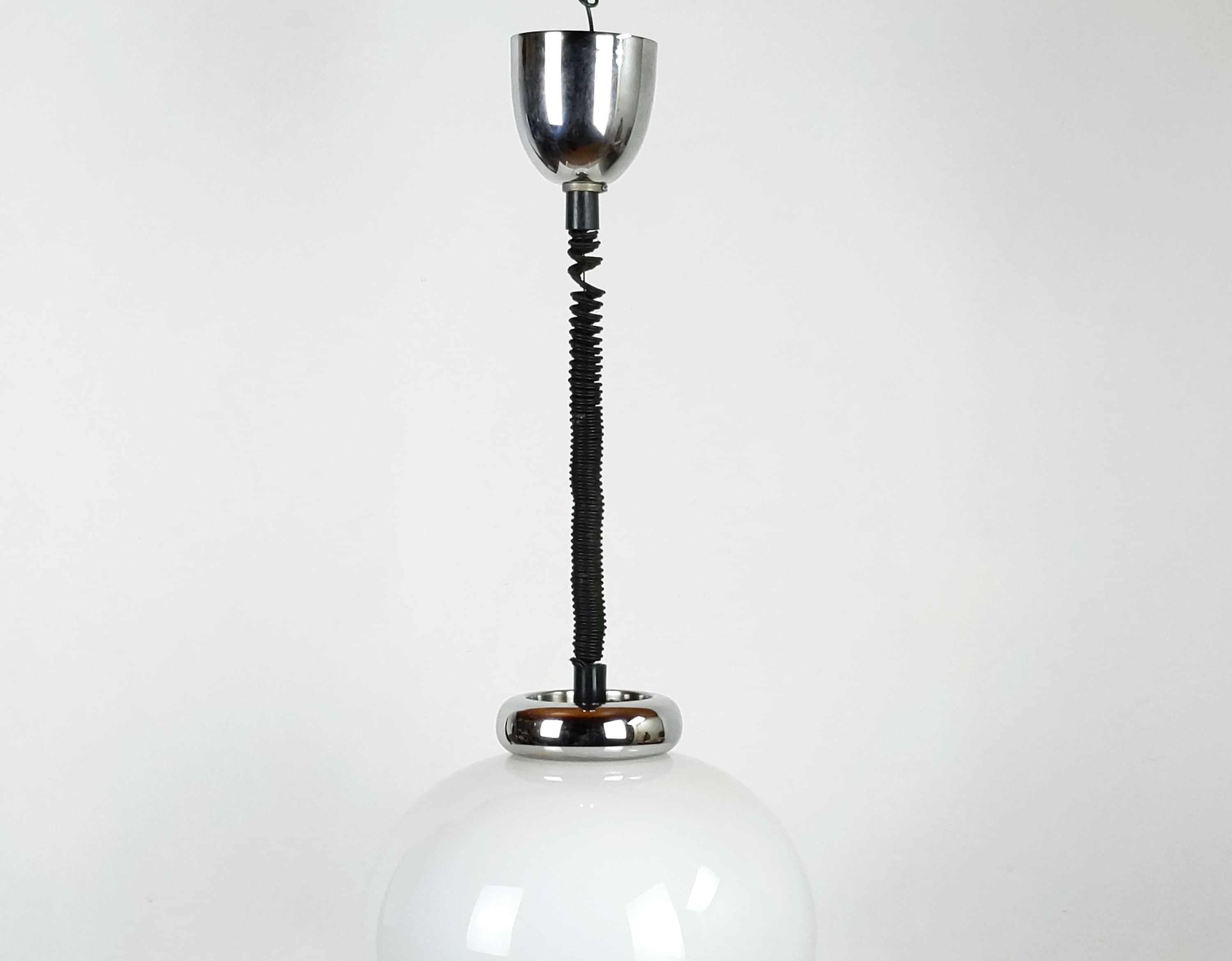 独70年代 Sölken-Leuchten ヴィンテージ・3灯ペンダントランプ 独70