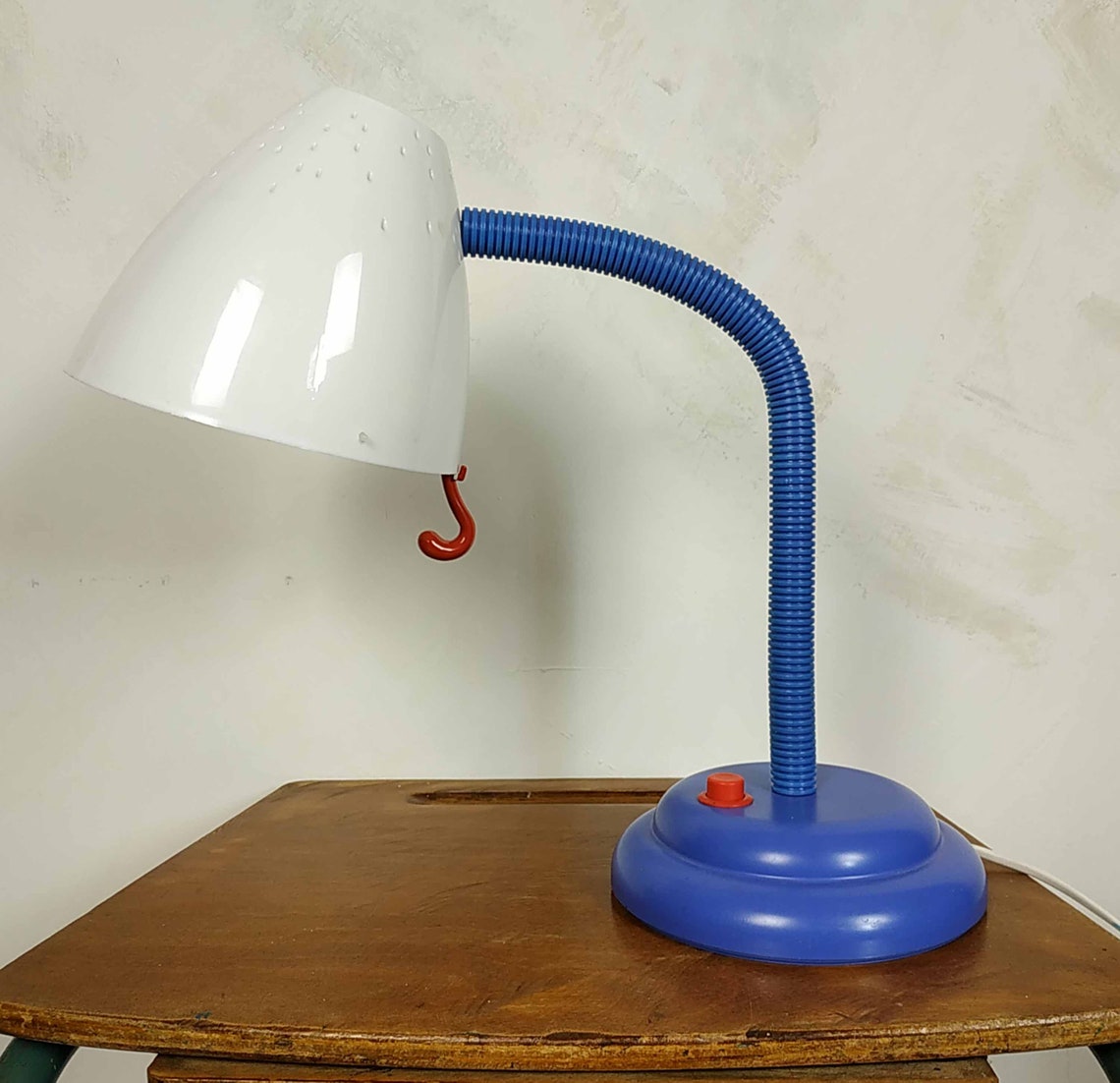 XL Ikea Vintage Gooseneck Memphis Style Desk Lamp Primary | Etsy