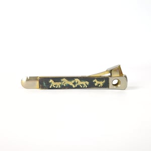 Vintage Donatus Solingen Cigar Cutter With Horse Design In The Manner Of French Artist Max Le Verrier