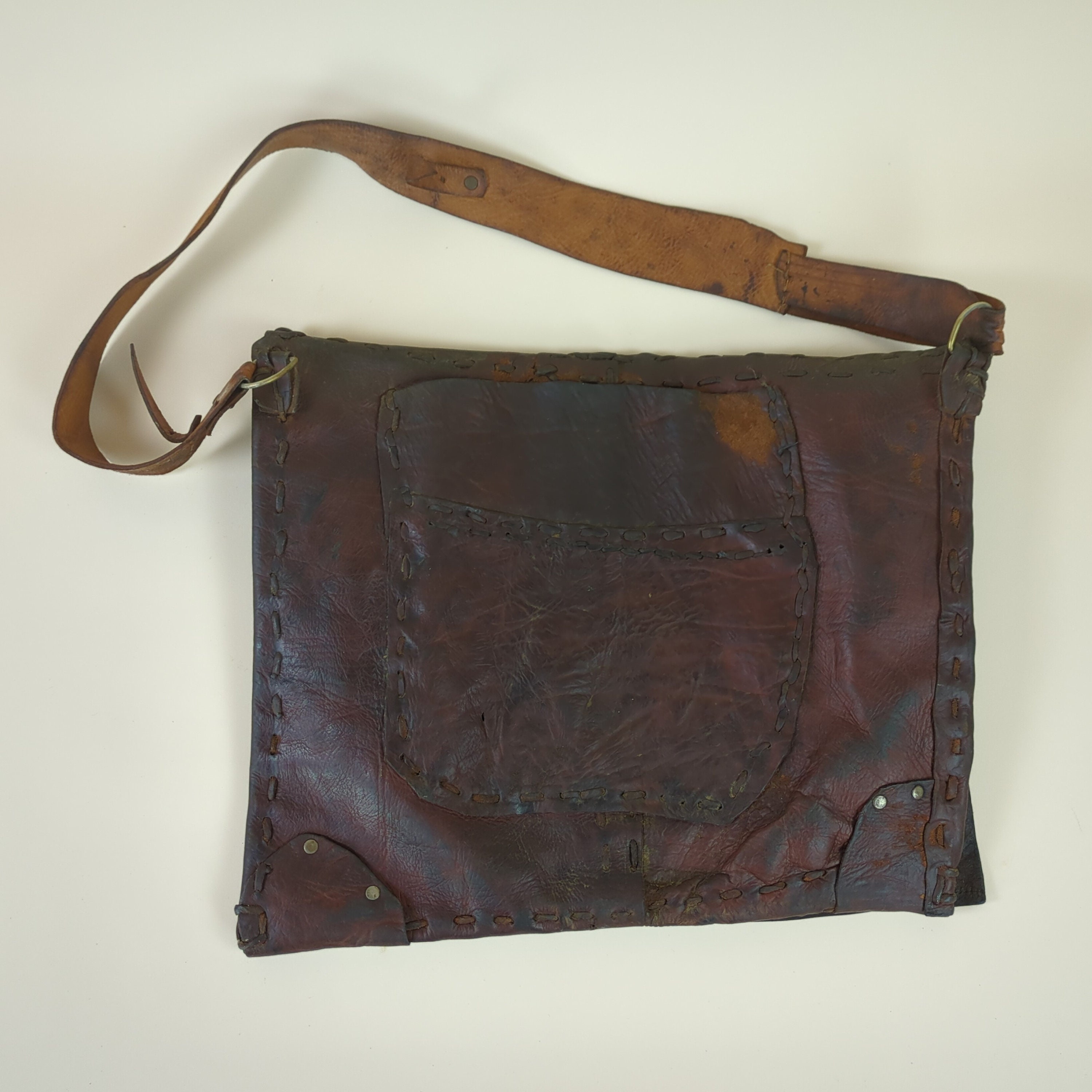 vintage モロカン ビンテージレザー オールドコイン レザーバッグ