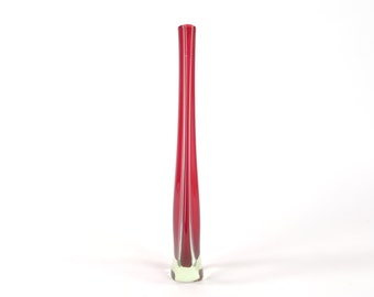 Flavio Poli　ムラノガラス/花器/ビンテージ/フラビオポリ Sommerso Series Glass Vase / Flavio Poli - NICK WHITE