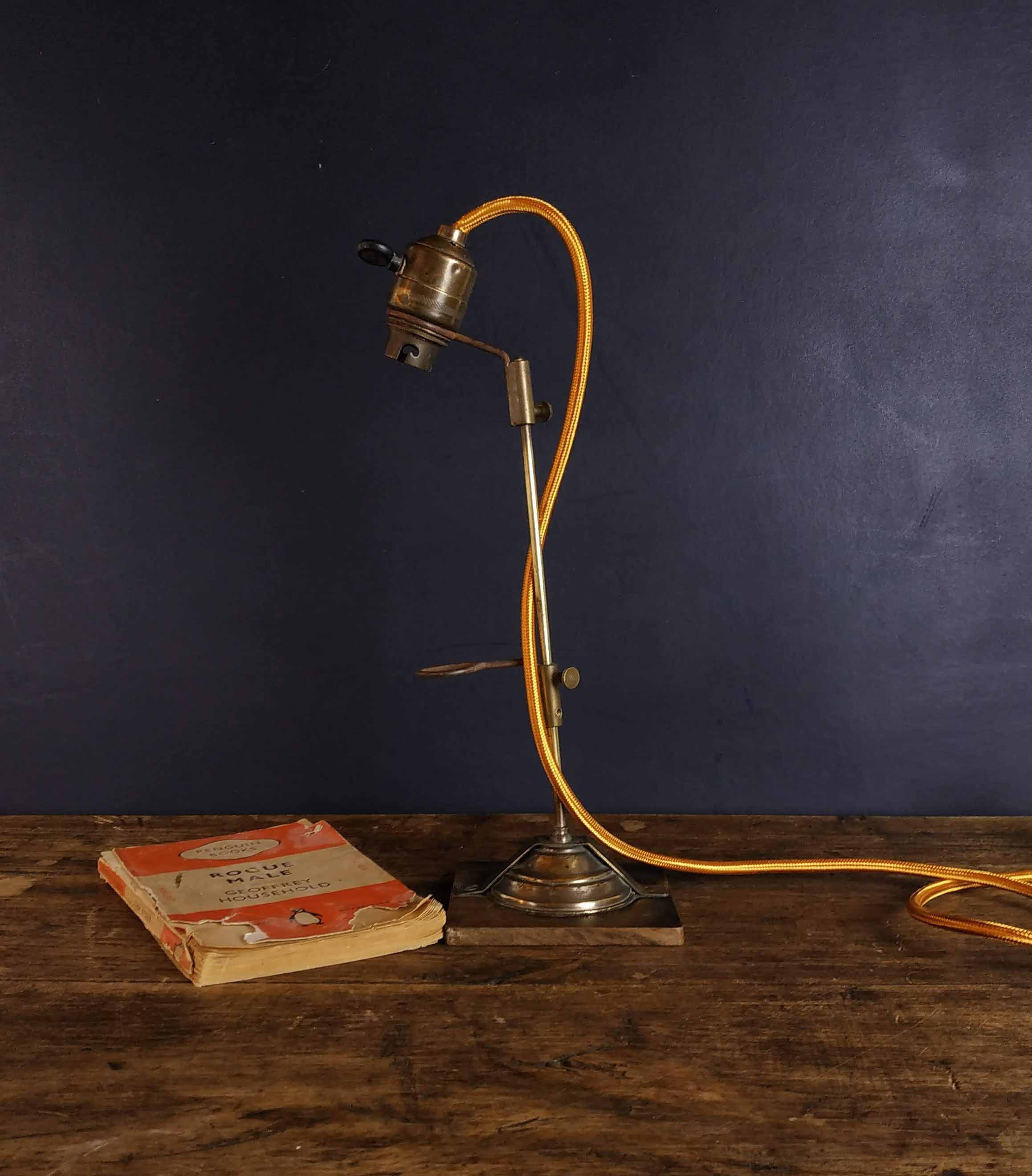 Antique Steam Punk lampe,