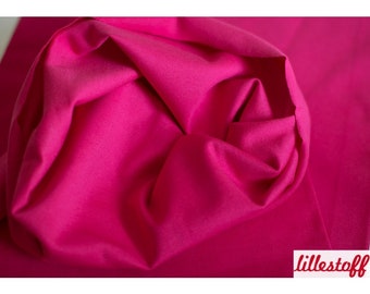 Organic tube cuffs UNI RASPBERRY pink Lillestoff smooth cuffs in the tube