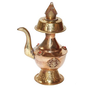 Fine Quality , Copper Bhumba , Buddhist Bhumba , Tibetan Bhumba , Buddhist  Ritual Vase , Buddhist Holy Water Vasa , Hand Made in Nepal