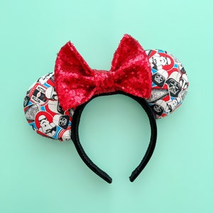 Imperial Force Fabric Print Mouse Ears