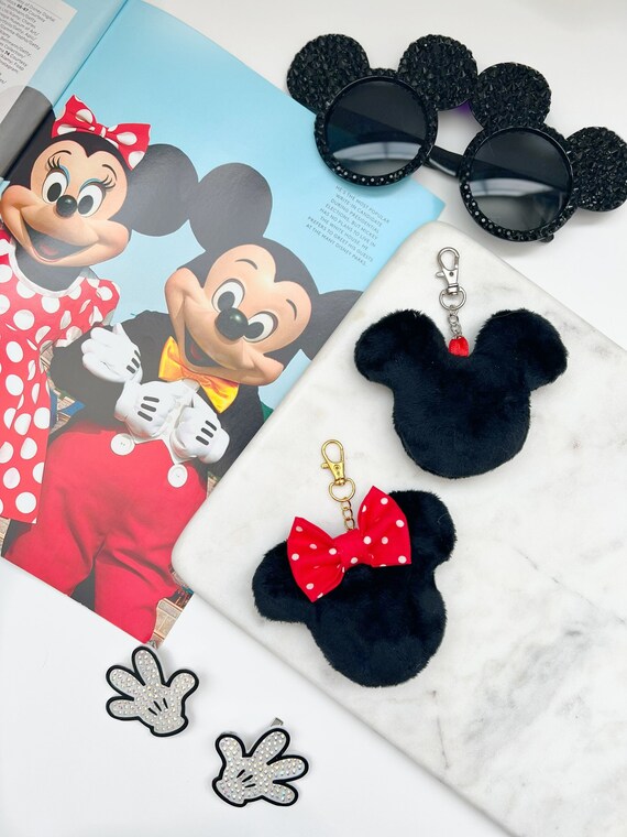 ❤️Minnie porte clé peluche Minnie Disney - Disney