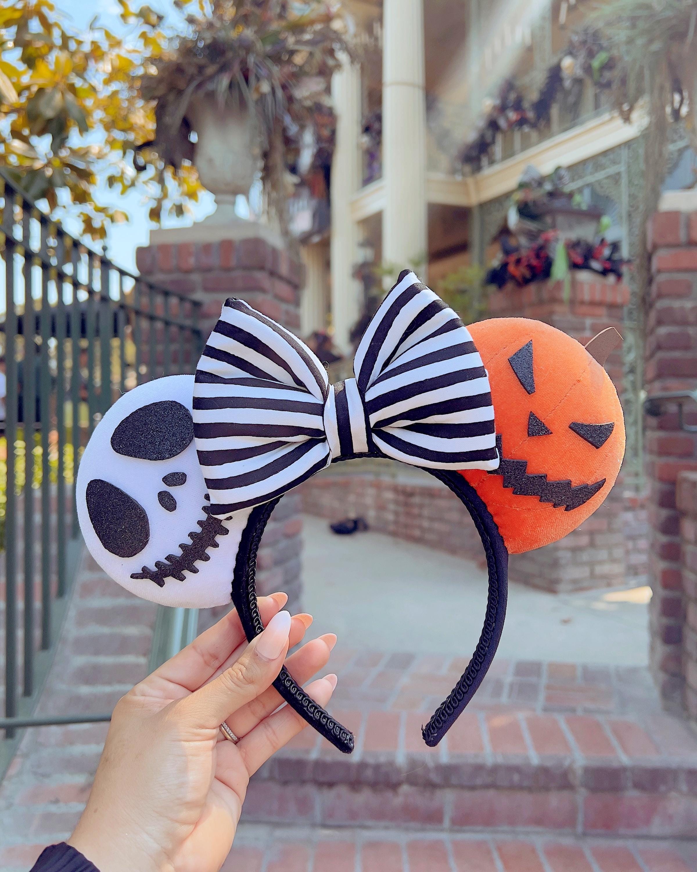 Jack Skellington Pumpkin King Inspired Mouse Ears