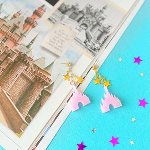 Disney Mini Castle Dangle Earrings