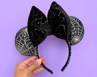 Spider Web Mouse Ears