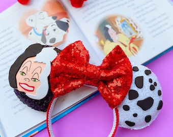 Cruella De Vil inspiriert Maus Ohren