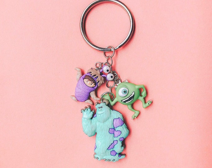 Monsters Inc Keychain Etsy