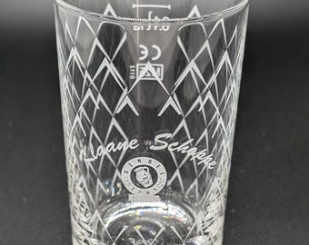 Original Frankfurt Tasting Glass - Wine Tasting Glass with diamond pattern