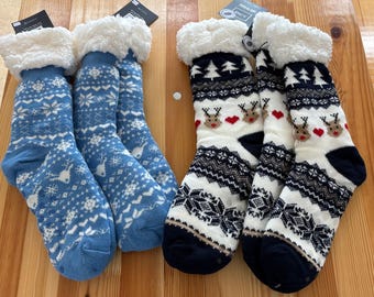 Traditional Warm Wintersocks for Indoor