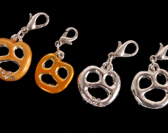 Oktoberfest Jewelery - Prezel Charms for your Oktoberfest Outfit