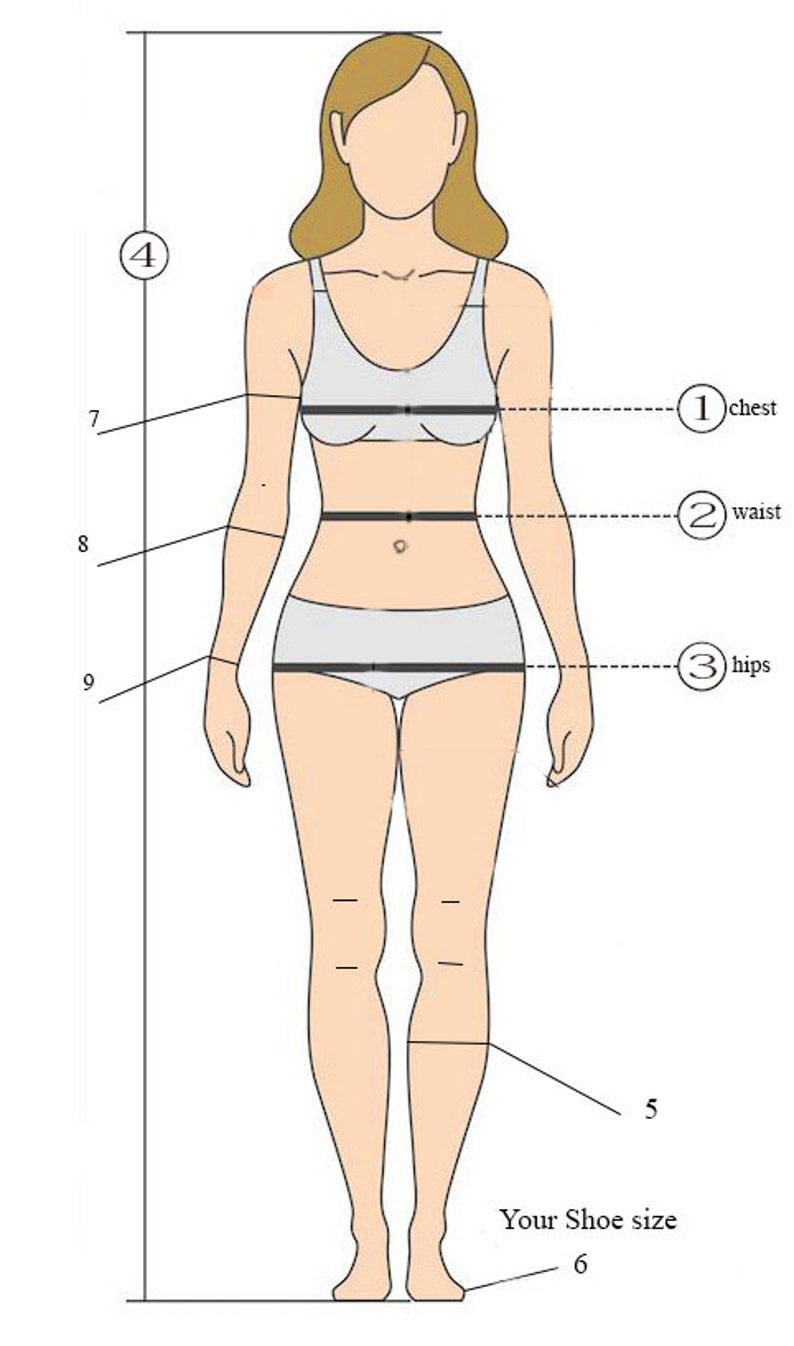 Как измерить обхват груди талии и бедер