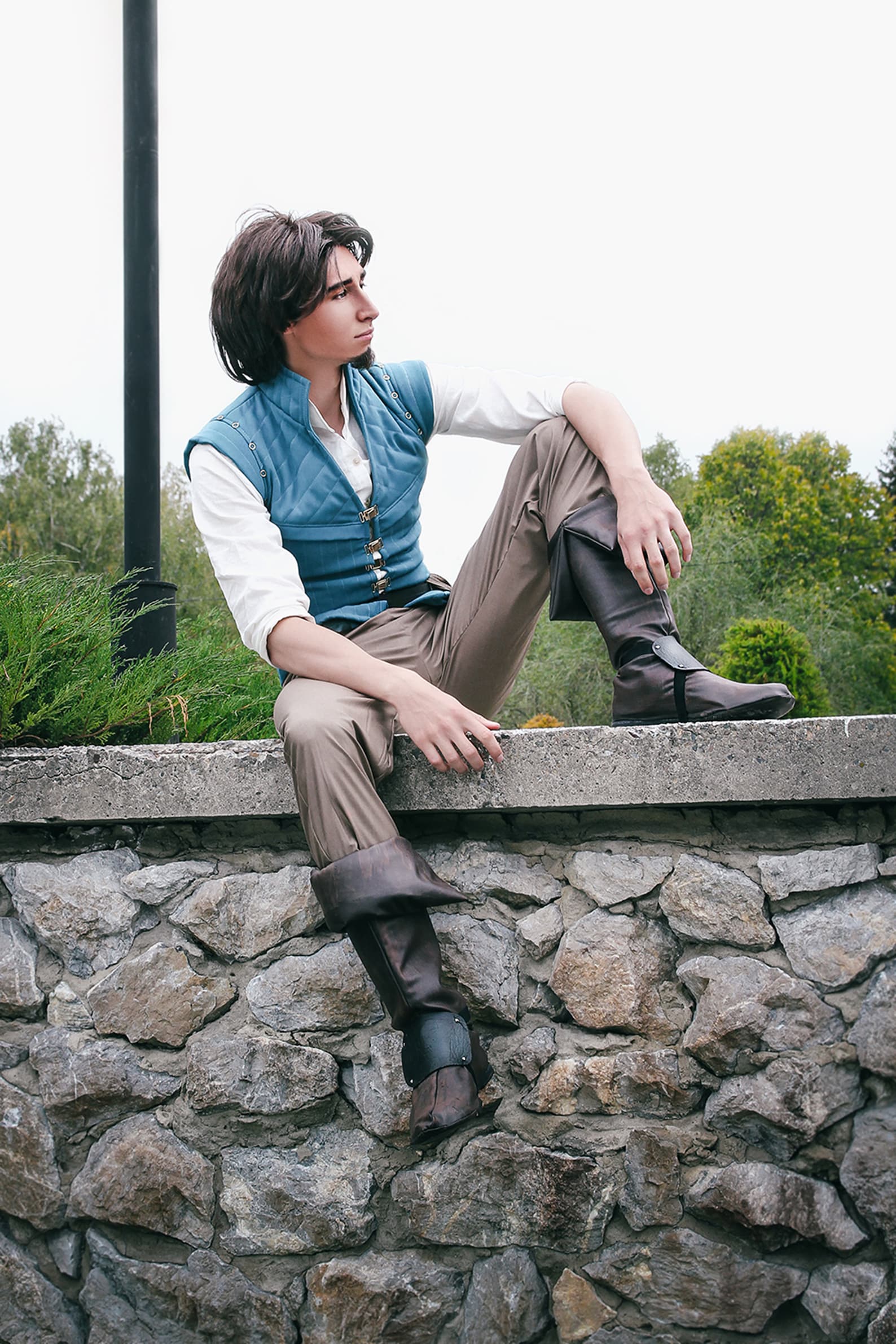 Flynn Rider Cosplay Costume Tangled. Disney. Halloween Etsy