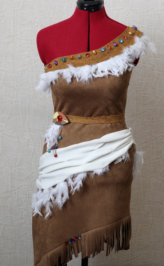 Cosplay costume Pocahontas Disney Princess Adult and Child Etsy