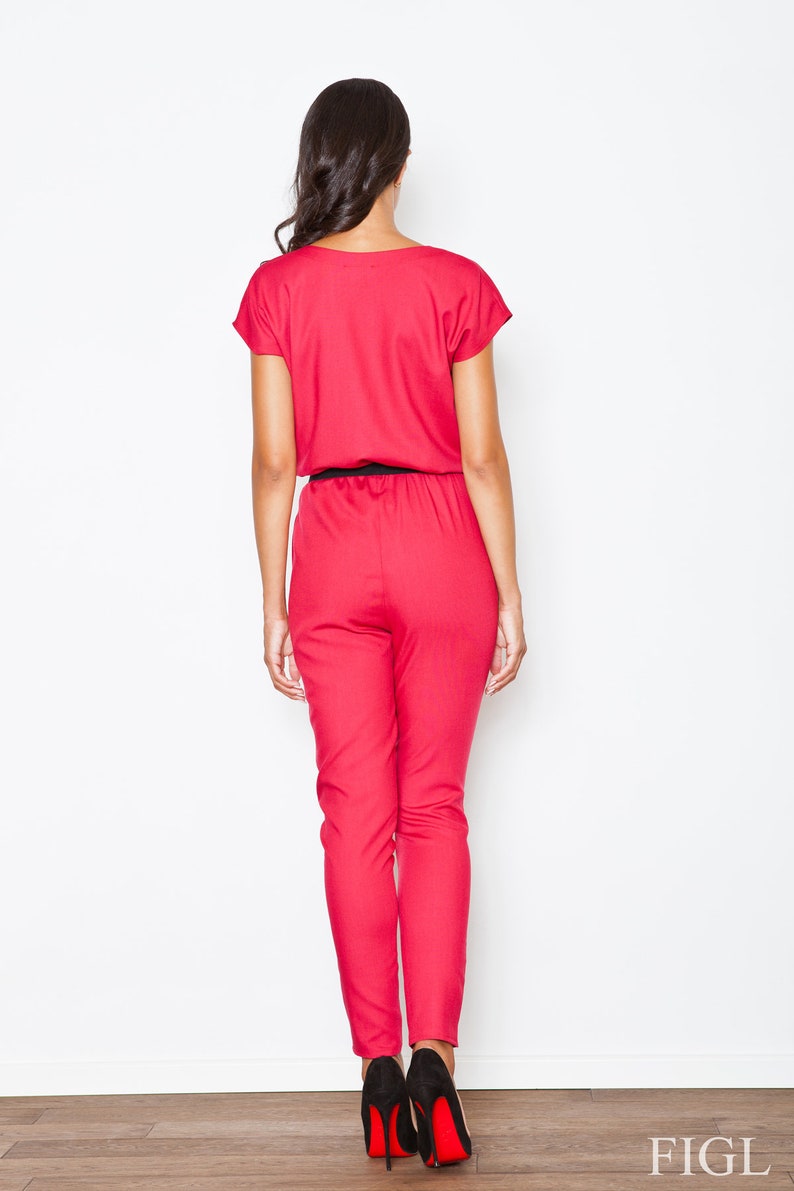 Jumpsuit m397 red
