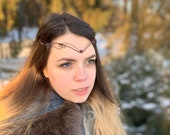 Hoop Headpiece-Wedding Tiara-Crown-Medieval Costume-Tiara- Headpiece-Crown-Forest Tiara-Hoop-Tiara-Forest Wedding Crown-Wedding Tiara