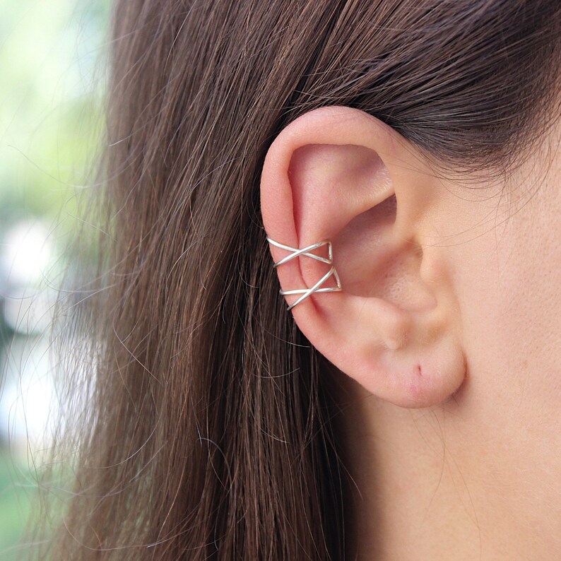 cartilage earrings without piercing