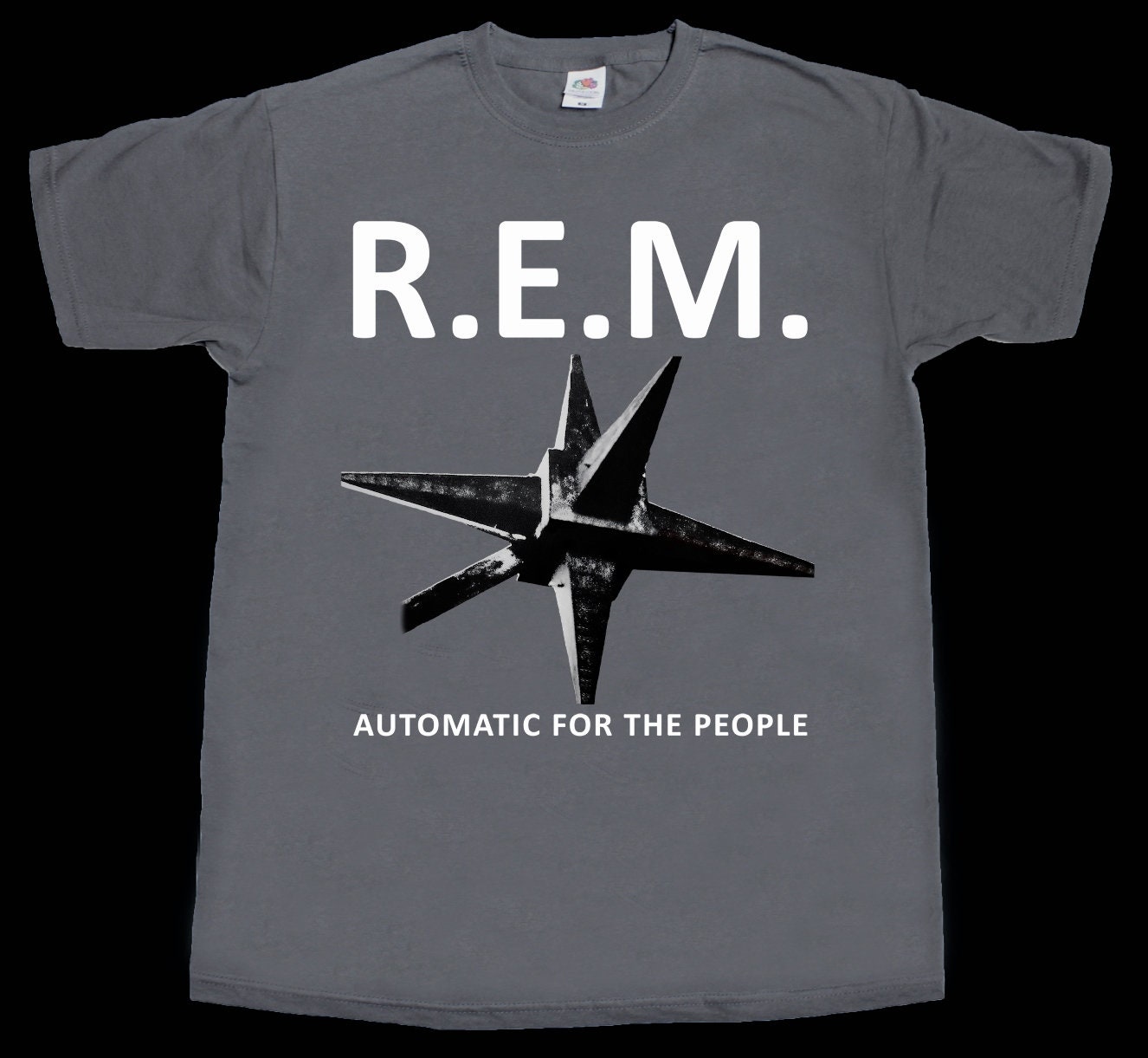 r.e.m. automatic for the people 92 alternative rock t-shirt