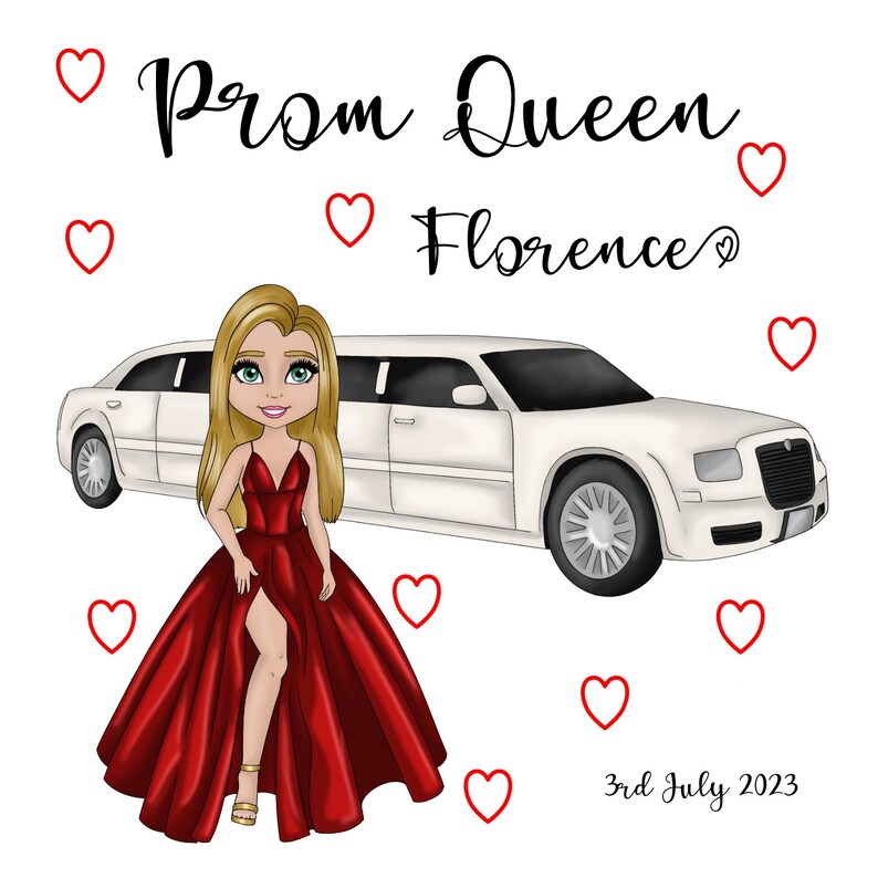 Prom 2024 Card for Girl, School Leavers Prom Card for Daughter, Prom