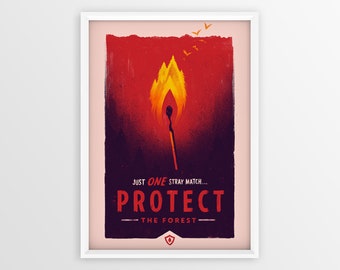 firewatch etsy
