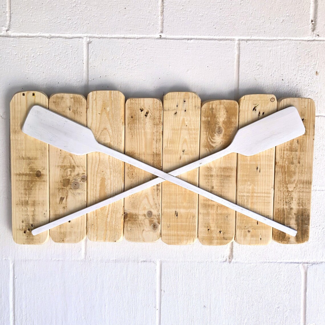 Nautical Boat Oar Wall Art Etsy