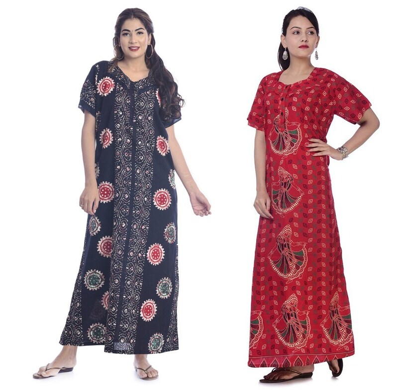 batique print nighty