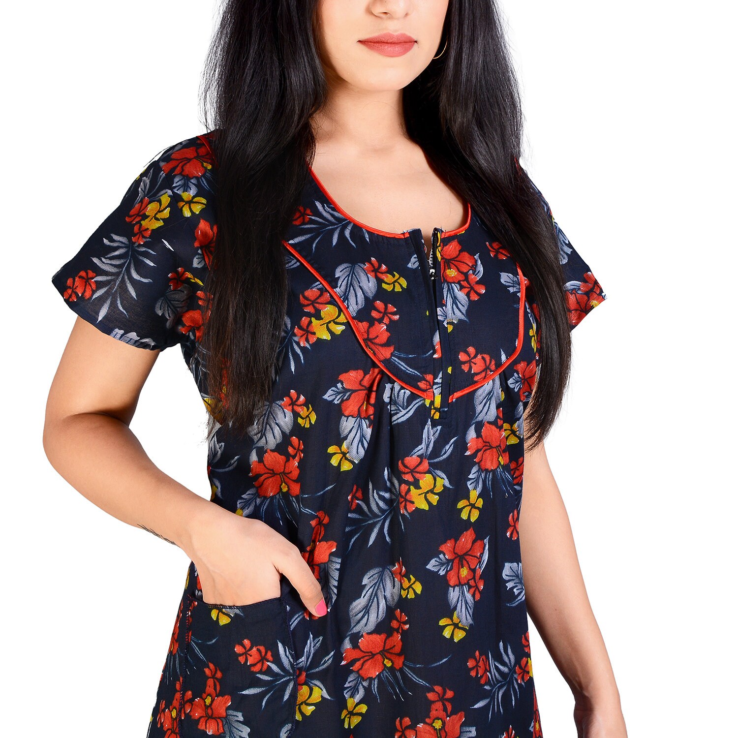 Women Soft Cotton Nighty Night Gown Chemise Sleepwear Etsy