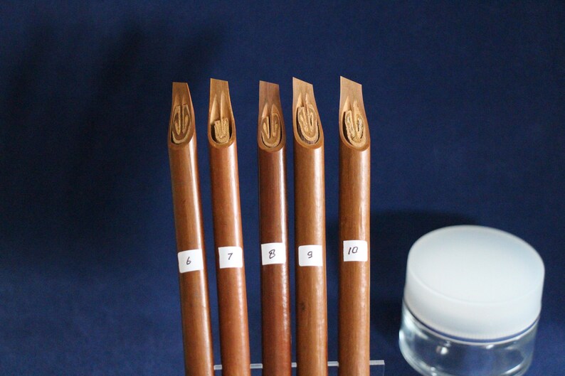 Handam Indonesian reed qalam pen for Arabic calligraphy Etsy