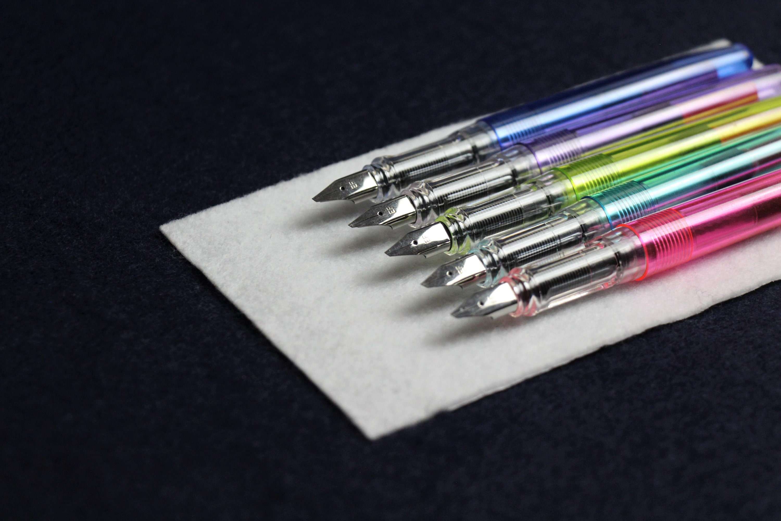 Manuscript Dip Pen Modern Calligraphy Set Oblique Rainbow