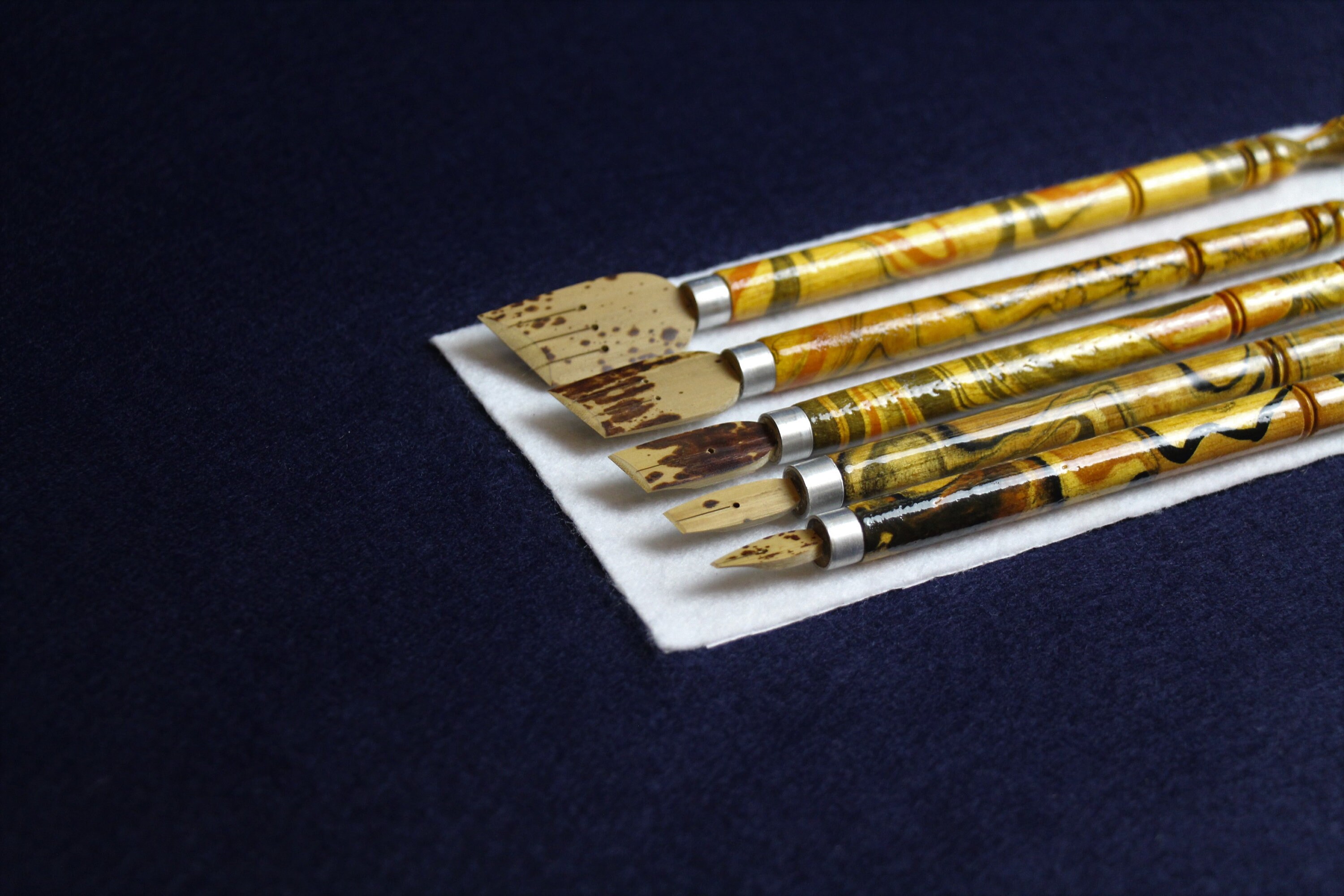 Bamboo Qalam Pens for Arabic Calligraphy Jump Set of 5 1.5 Etsy