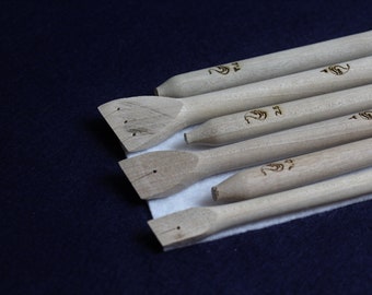Stylos qalam en bois de noyer pour la calligraphie arabe 10 - 35 mm