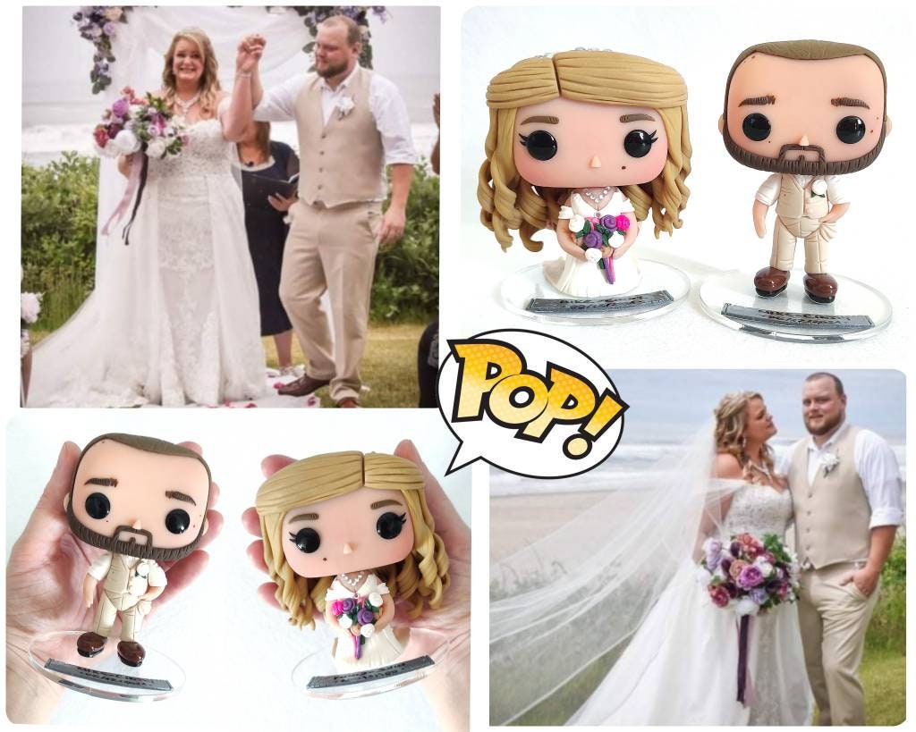 Wedding Funko Pop Custom Pack 2 Figures 