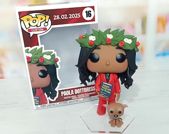 Custom figure from photos | Custom Funko Pop + Custom box + Digital preview | Free accessories and pets