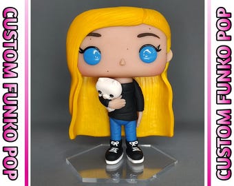 Custom figure from photos | Custom Funko Pop + Custom box + Digital preview | Free accessories and pets