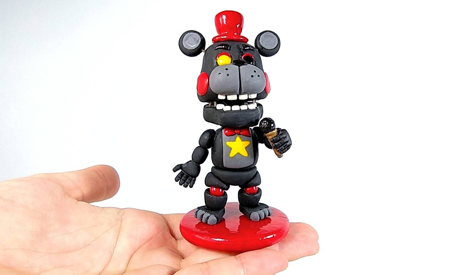 TOY MEXICAN FIGURE FREDDY LEFTY FIVE NIGHTS AT FREDDY'S