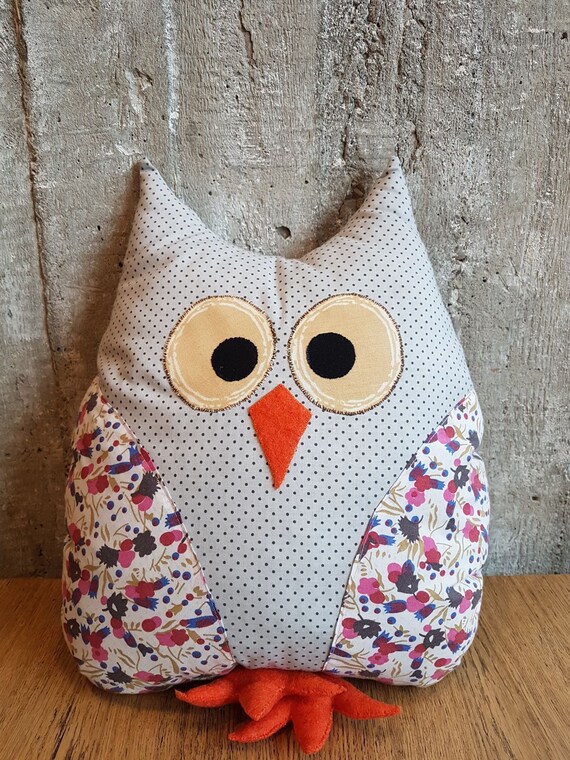 Owl Shaped Pillow Etsy