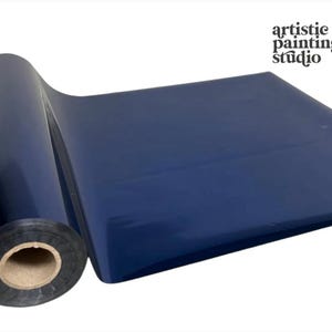 Astros Navy- Artistieke schilderstudio- Wrijf op decoratieve metaalfolie