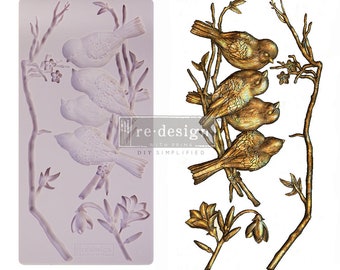 Avian Love Mould, REDESIGN WITH PRIMA, Decor Mould