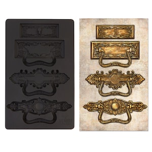 Marguerite Hardware Decor Mould, REDESIGN WITH PRIMA, Silicone Craft Mould