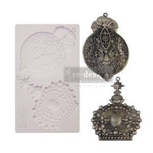 Victorian Adornments Decor Mould, REDESIGN WITH PRIMA, Craft silicone mould