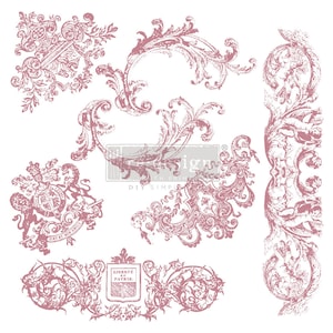 Chateau de Maisons, REDESIGN WITH PRIMA, Decor Stamp Set