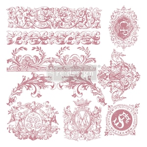 Chateau de Severne, REDESIGN MIT PRIMA, Deko Stempel Set