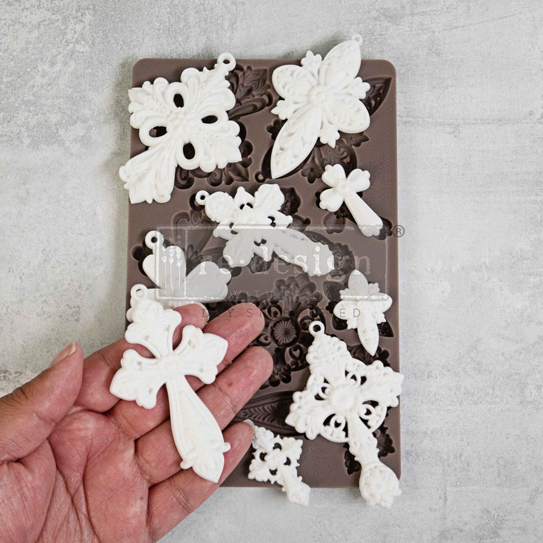 DECOR MOULDS® – HOLY HARMONY – 1 PC, 5″X8″X8MM main image 1